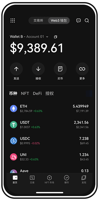 币圈app入口页面展示